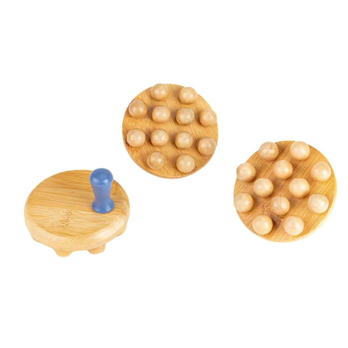 12 Beads Handheld Gua Sha Massage Brush - Image 3