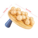 12 Beads Handheld Gua Sha Massage Brush