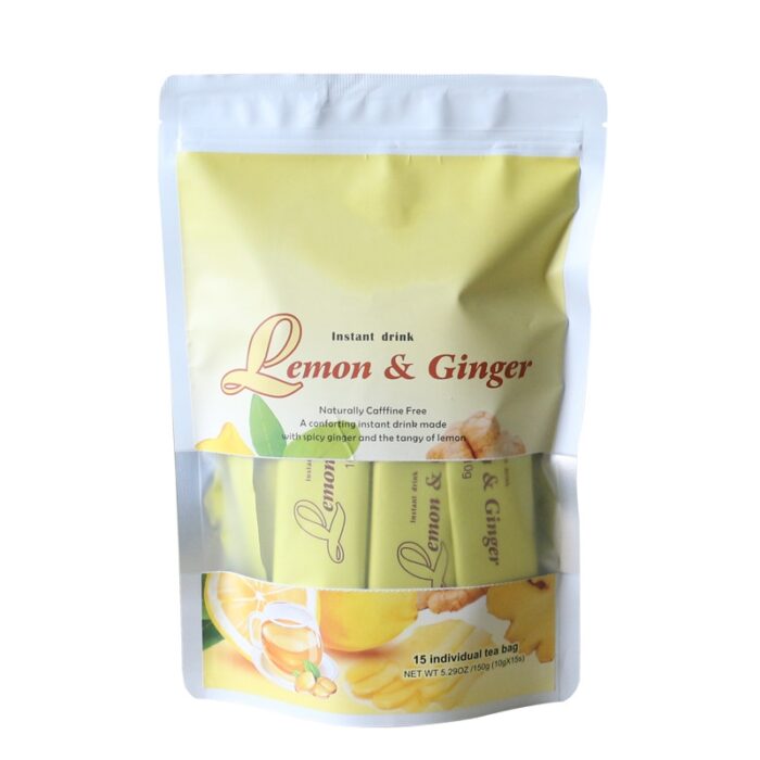 Lemon Ginger Tea 15 Oacks/Bags - Image 6