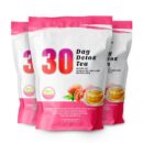 30 Days Detox Tea (Peach Flavor) 30 Bags/Bag