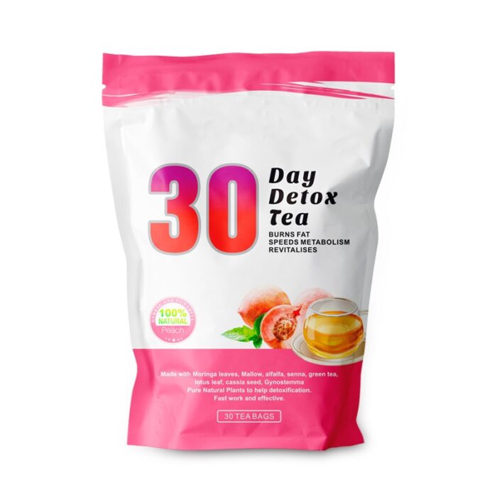 30 Days Detox Tea (Peach Flavor) 30 Bags/Bag - Image 5