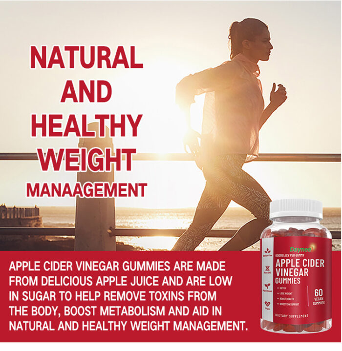 Apple Cider Vinegar Gummies 60 Tablets/Bottle - Image 2