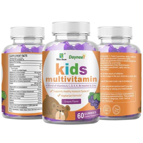 Kids Multivitamin Gummies 60 Tablets/Bottle