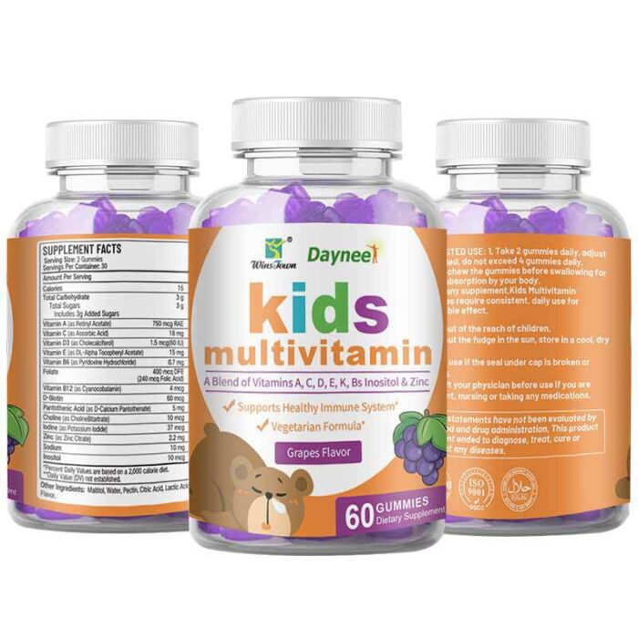 Kids Multivitamin Gummies 60 Tablets/Bottle