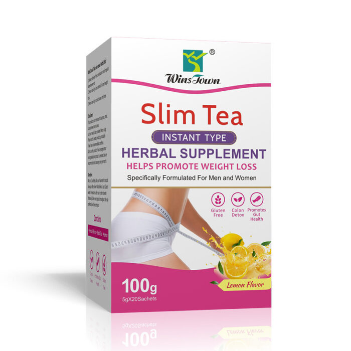 Instant Lemon Flavor Slim Tea 20 Packs/Box - Image 6