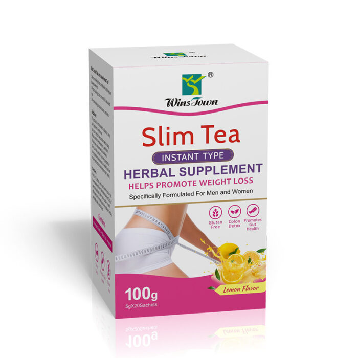 Instant Lemon Flavor Slim Tea 20 Packs/Box - Image 4
