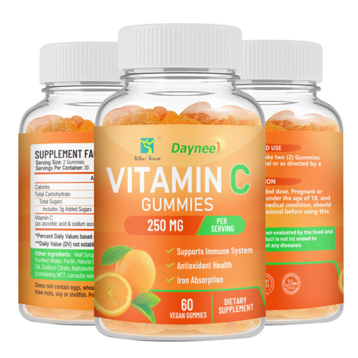 Vitamins C Gummies 60 Tablets/Bottle - Image 5