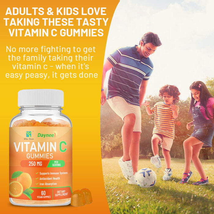 Vitamins C Gummies 60 Tablets/Bottle - Image 2