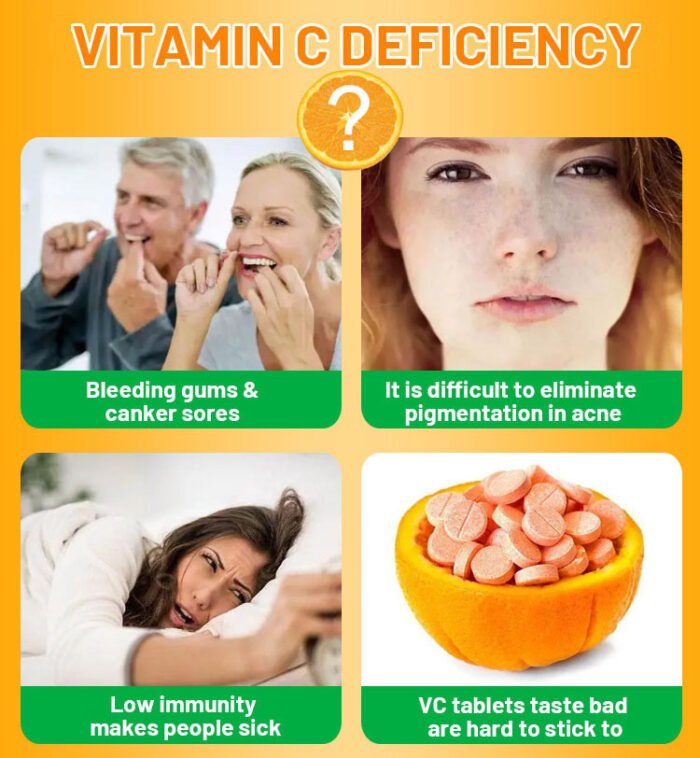 Vitamins C Gummies 60 Tablets/Bottle - Image 3