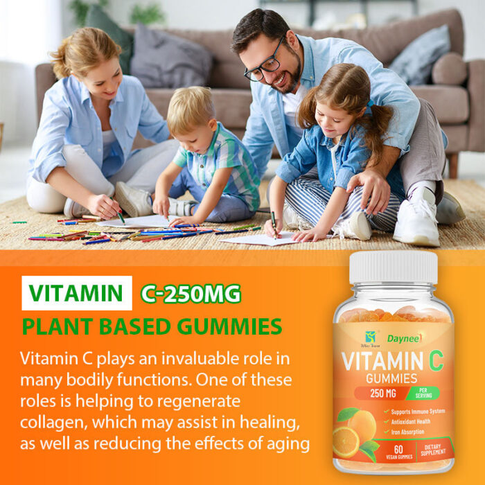 Vitamins C Gummies 60 Tablets/Bottle - Image 4
