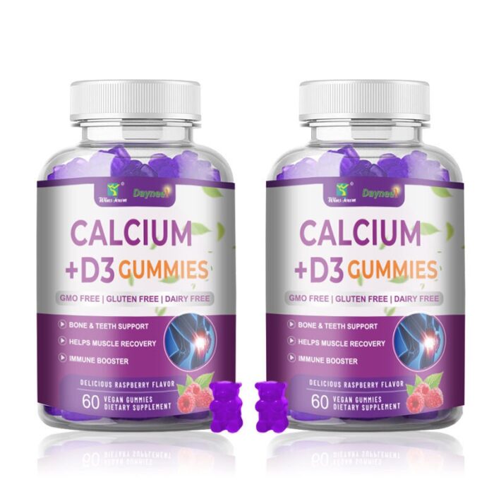 Calcium D3 Gummies 60 Tablets/Bottle - Image 6