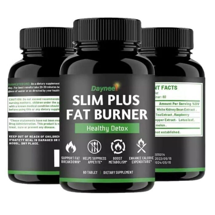 Slim Plus Fat Burner 60 Tablets/Bottle - Image 5