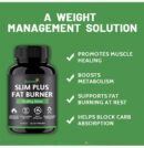 Slim Plus Fat Burner 60 Tablets/Bottle