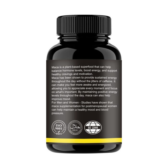 Maca Tablets MACA Energy Tablets 60 Tablets/Bottle - Image 4