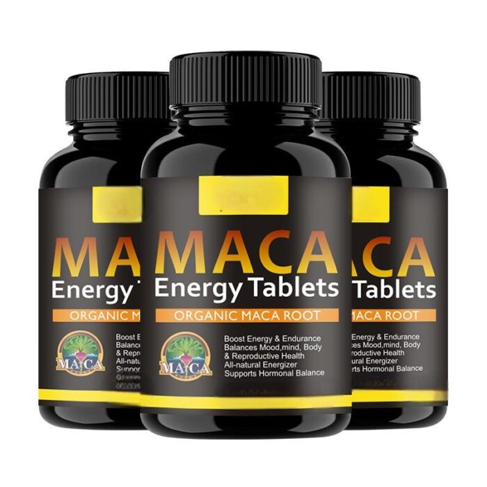 Maca Tablets MACA Energy Tablets 60 Tablets/Bottle - Image 3