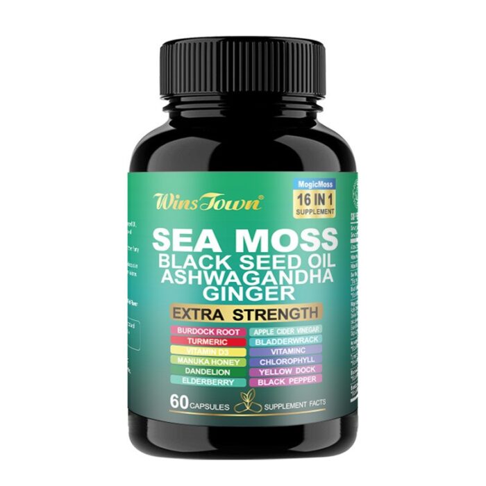 Xilaizhi Capsule Sea Moss Capsules 60/Bottle - Image 5