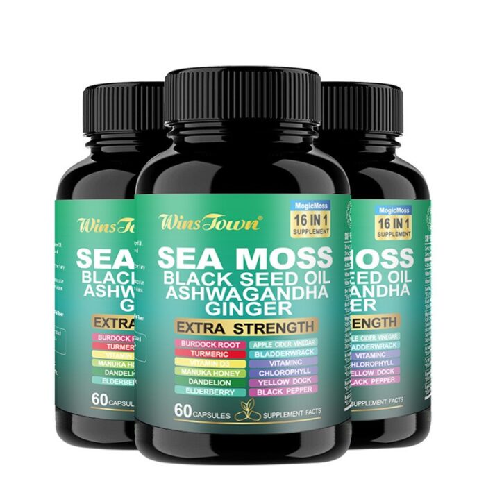 Xilaizhi Capsule Sea Moss Capsules 60/Bottle - Image 7