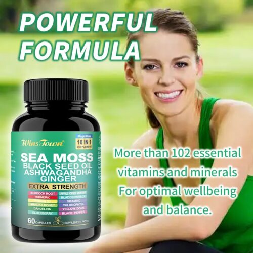 Xilaizhi Capsule Sea Moss Capsules 60/Bottle
