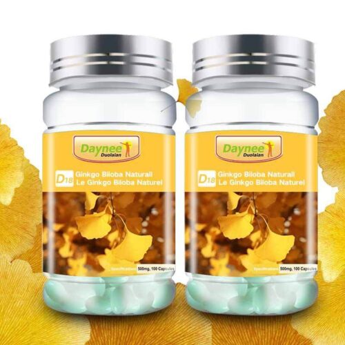 Ginkgo Biloba Naturall Soft Capsules 100 Tablets/Bottle