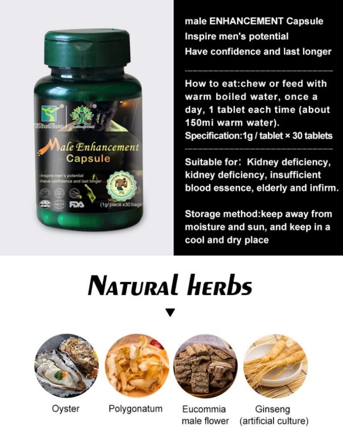 Male Enhancement Capsule 0.5g * 30 PCs/bottle - Image 2