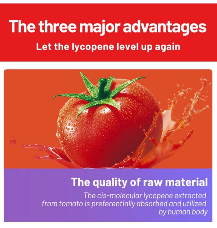 Lycopene Soft Capsules 100 Tablets/Bottle - Image 4