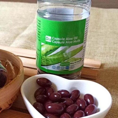 Aloe Oil Capsules 100 Tablets/Bottle
