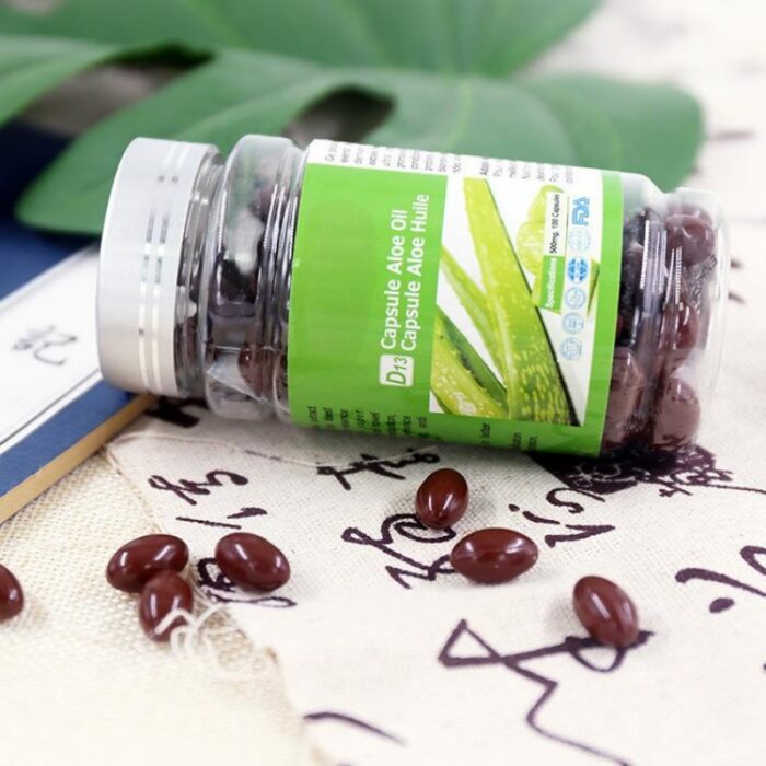 Aloe Oil Capsules 100 Tablets/Bottle - Image 4