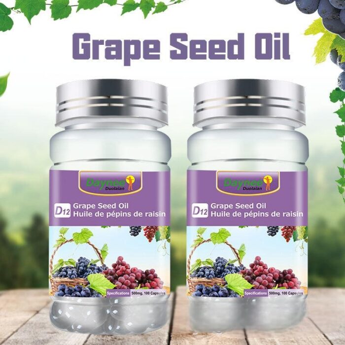 Grape Seed Oil Soft Capsule 100 Tablets/Bottle