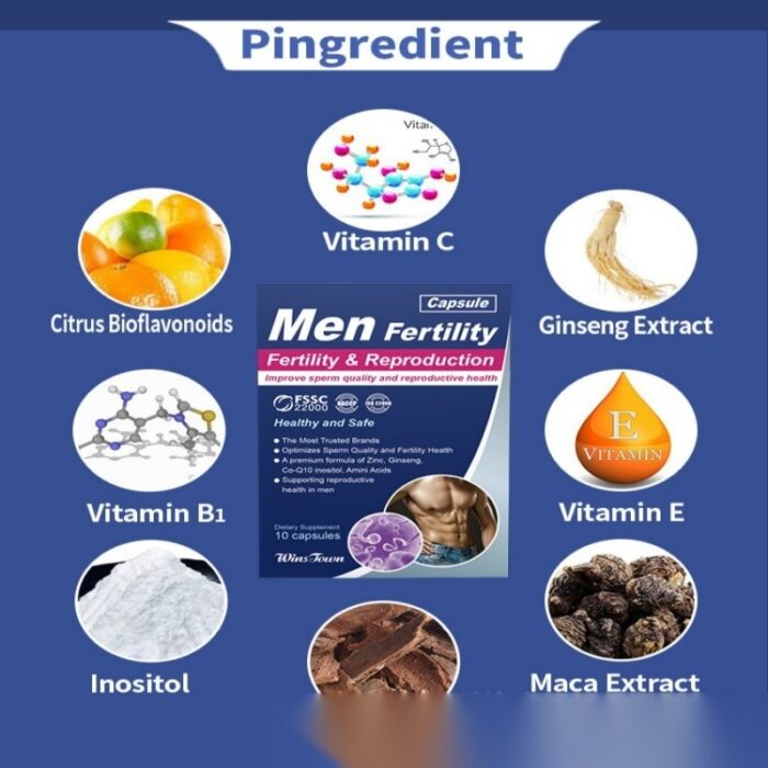 Men Fertility Capsules 10/Board/Box - Image 2