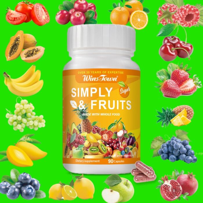 SIMPLY FRUITS SIMPLYD VEGGIES 90 pcs/bottle - Image 9