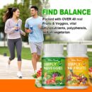 SIMPLY FRUITS SIMPLYD VEGGIES 90 pcs/bottle