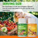 SIMPLY FRUITS SIMPLYD VEGGIES 90 pcs/bottle