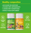 SIMPLY FRUITS SIMPLYD VEGGIES 90 pcs/bottle