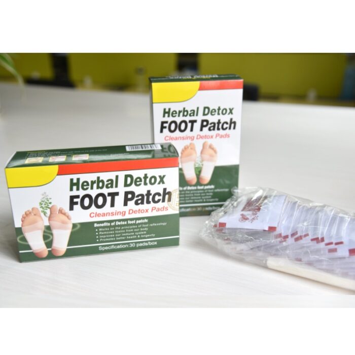 Herbal Detox Foot Patch 30 Stickers/Boxes - Image 5
