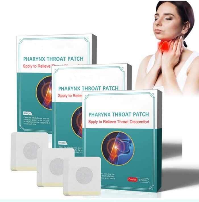 Pharynx Throat Patch 5 Sticker/Box - Image 3