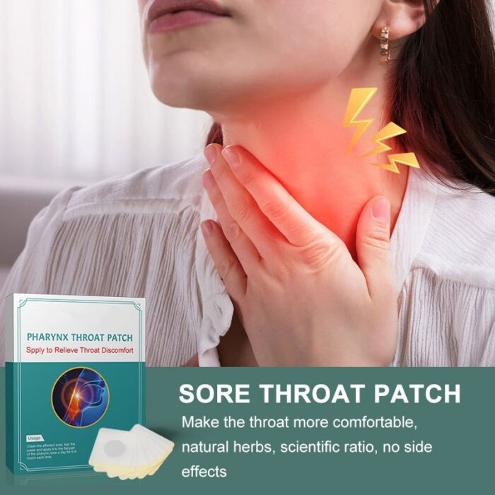 Pharynx Throat Patch 5 Sticker/Box