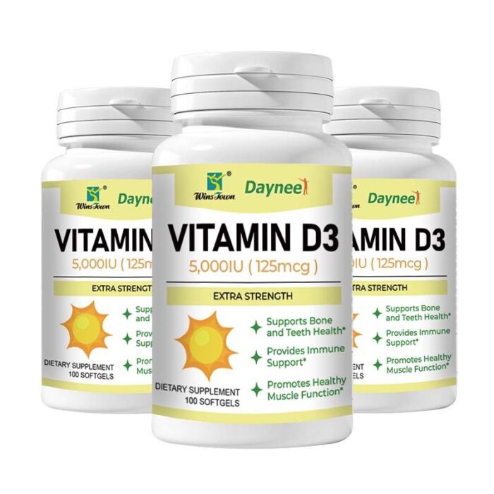 Vitamin D 3 100 Tablets/Bottle - Image 6