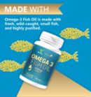 Omega 3 Fish Oil Softgels Capsules 100 Tablets/Bottle