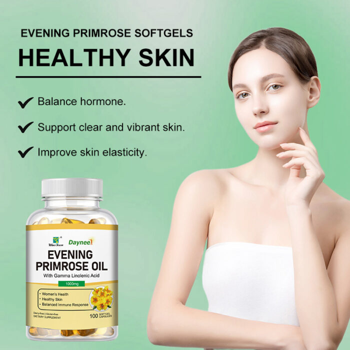 Evening Primrose Oil Soft Capsule 100 Tablets/Bottle - Image 4