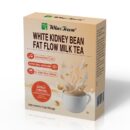 WHITE KIDNEY Bean Fat Flow Milk Tea 10 Pack/Box