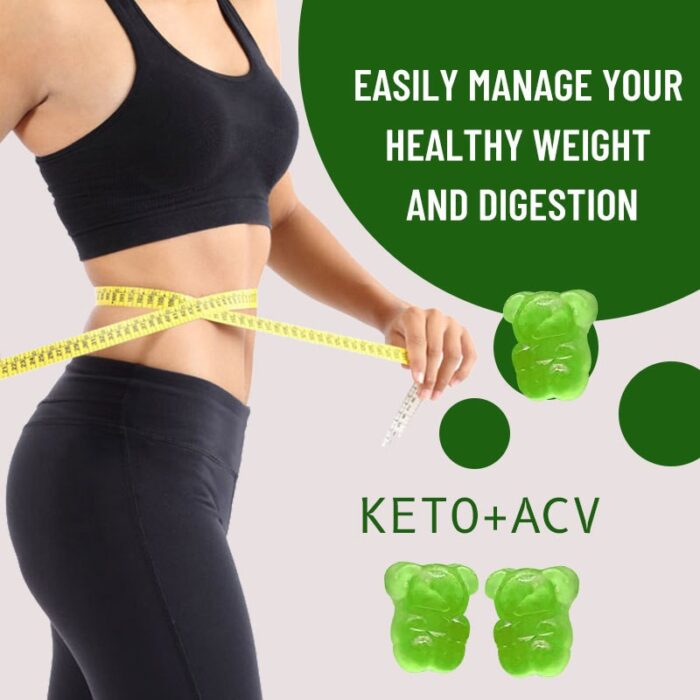 KETO ACV Weight loss Gummies 60 Tablets/Bottle - Image 3