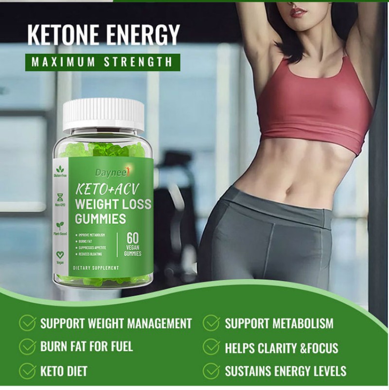 KETO ACV Weight loss Gummies 60 Tablets/Bottle